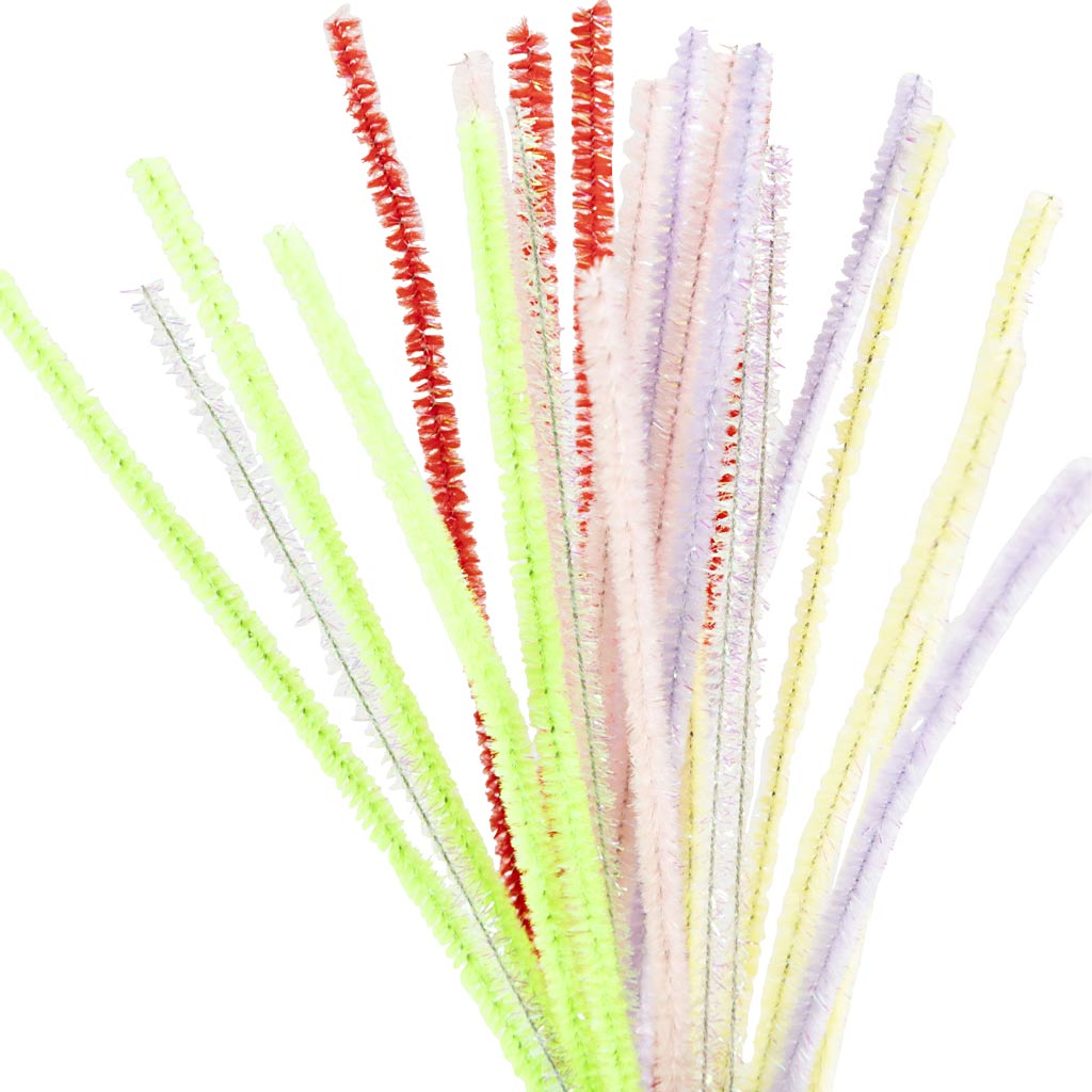 Creativ Company - Creativ Company Https://www.cchobby.nl/chenille-l-30-cm-dikte-6-mm-voorjaarskleuren-24-div-1-doos
