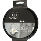 Creativ Company - Creativ Company Https://www.cchobby.nl/alu-draad-rond-dikte-2-mm-zwart-10-m-1-rol