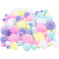 Creativ Company - Creativ Company Https://www.cchobby.nl/pompons-d-15-40-mm-glitter-ca-75-stuk-pastelkleuren-62-gr-1-doos
