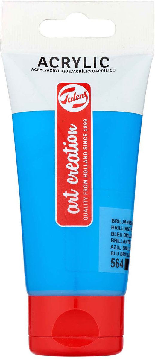 Talens Art Creation - Talens Art Creation acrylverf tube 75 ml briljantblauw (564)