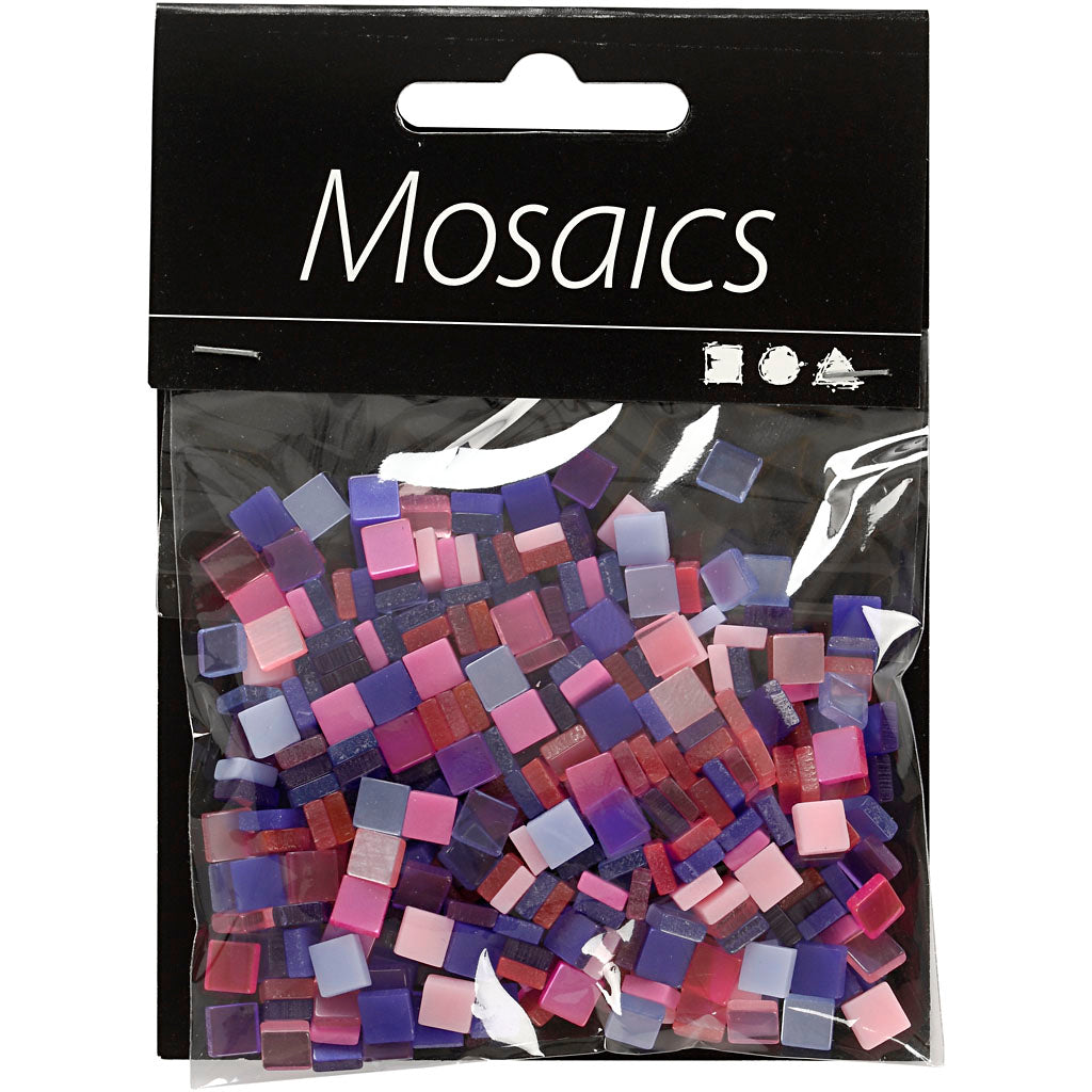 Creativ Company - Creativ Company Https://www.cchobby.nl/mini-mozaiek-afm-5x5-mm-dikte-2-mm-paars-donkerpaars-25-gr-1-doos
