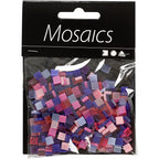 Creativ Company - Creativ Company Https://www.cchobby.nl/mini-mozaiek-afm-5x5-mm-dikte-2-mm-paars-donkerpaars-25-gr-1-doos