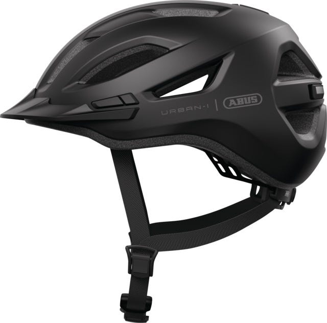 ABUS - ABUS Fietshelm urban-i 4.0 lr velvet black xl - 60-64 cm - zwart - geschikt voor gebruik op elektrische fietsen - stadsfietsen - 300 g