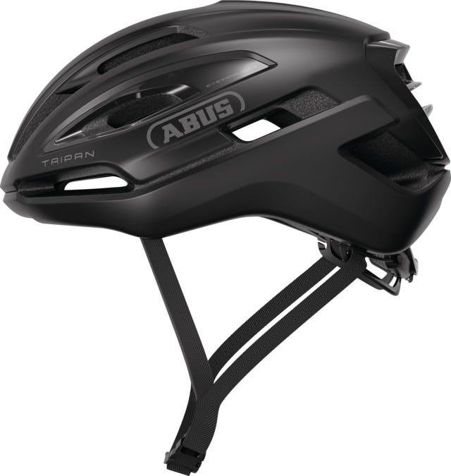 ABUS - ABUS Fietshelm taipan velvet black l - 57-61 cm - zwart - geschikt voor gebruik op gravel bikes - 295 g