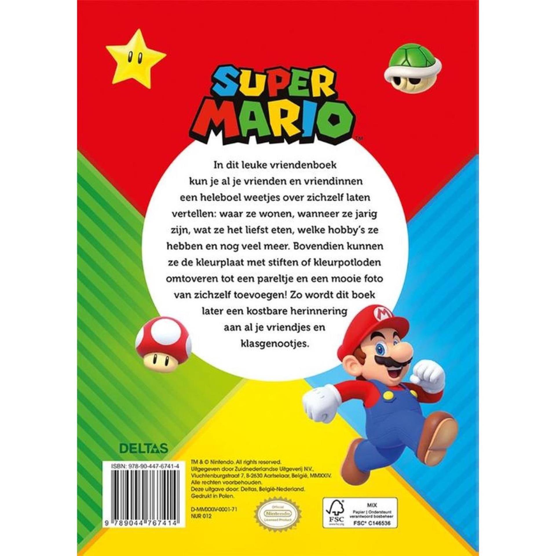 Deltas - Deltas Super mario vriendenboek