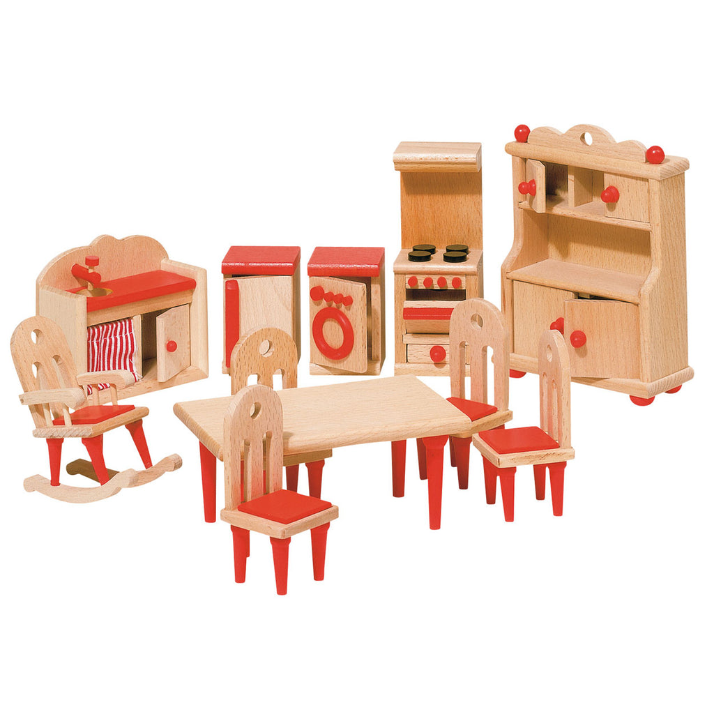 Goki - poppenhuis meubeltjes keuken