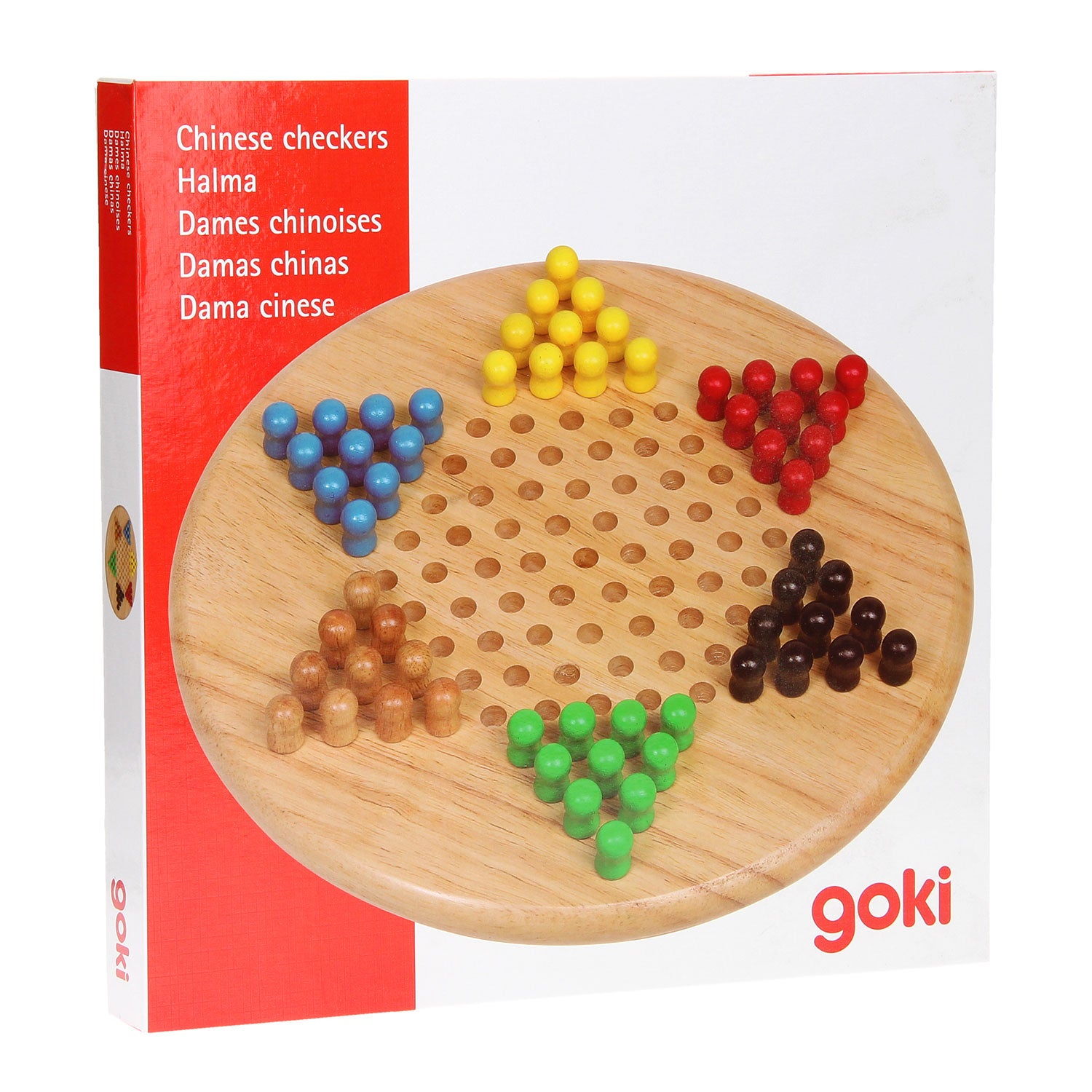 Goki houten halma