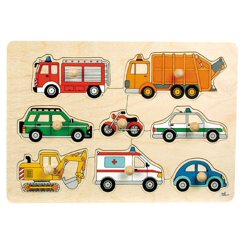 Goki - noppenpuzzel verkeer
