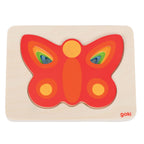 Goki lagenpuzzel vlinder, 5 lagen
