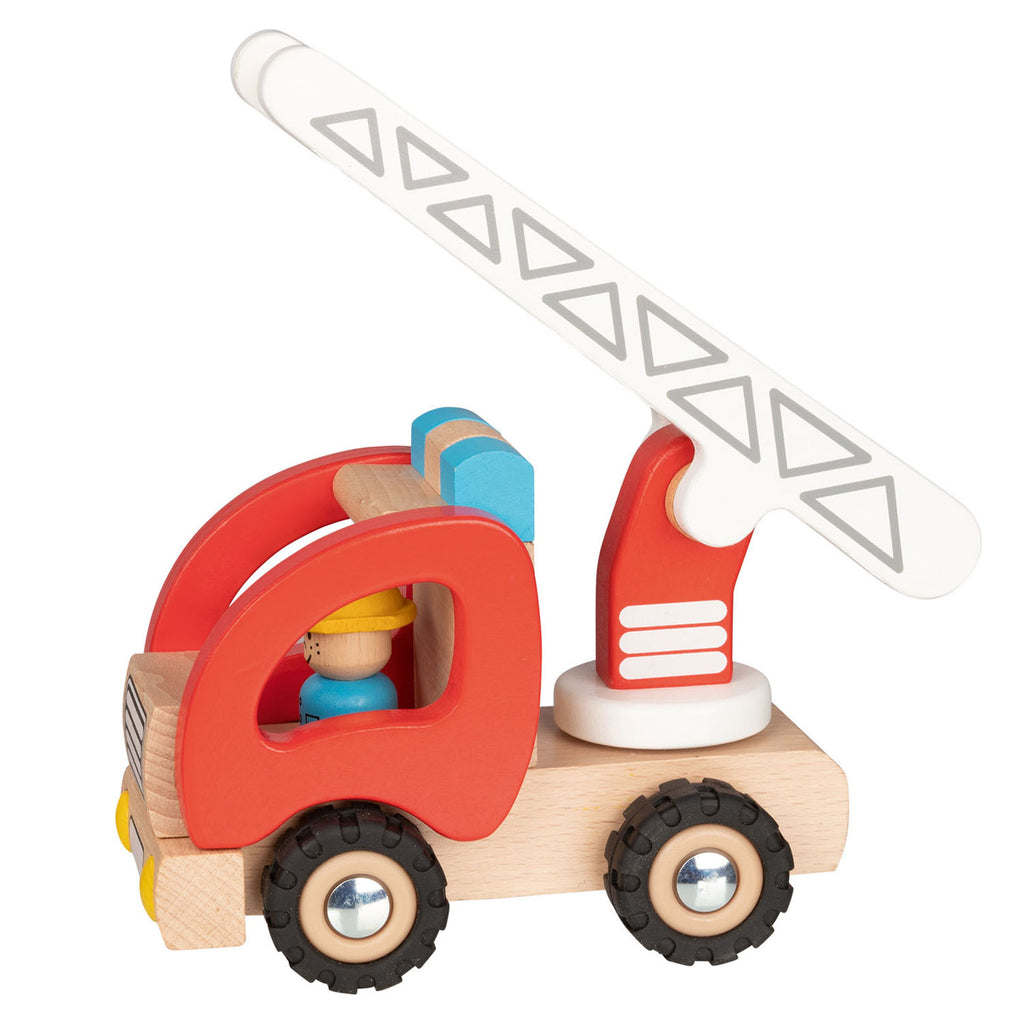 Goki - houten brandweer ladderwagen