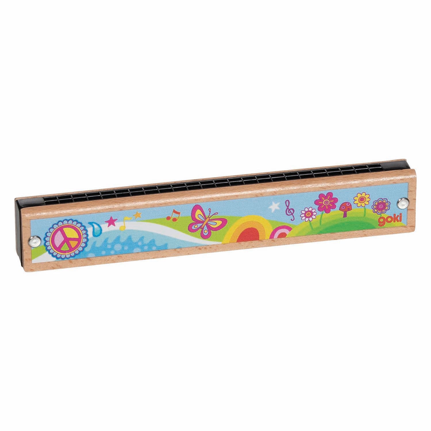 Goki - houten mondharmonica