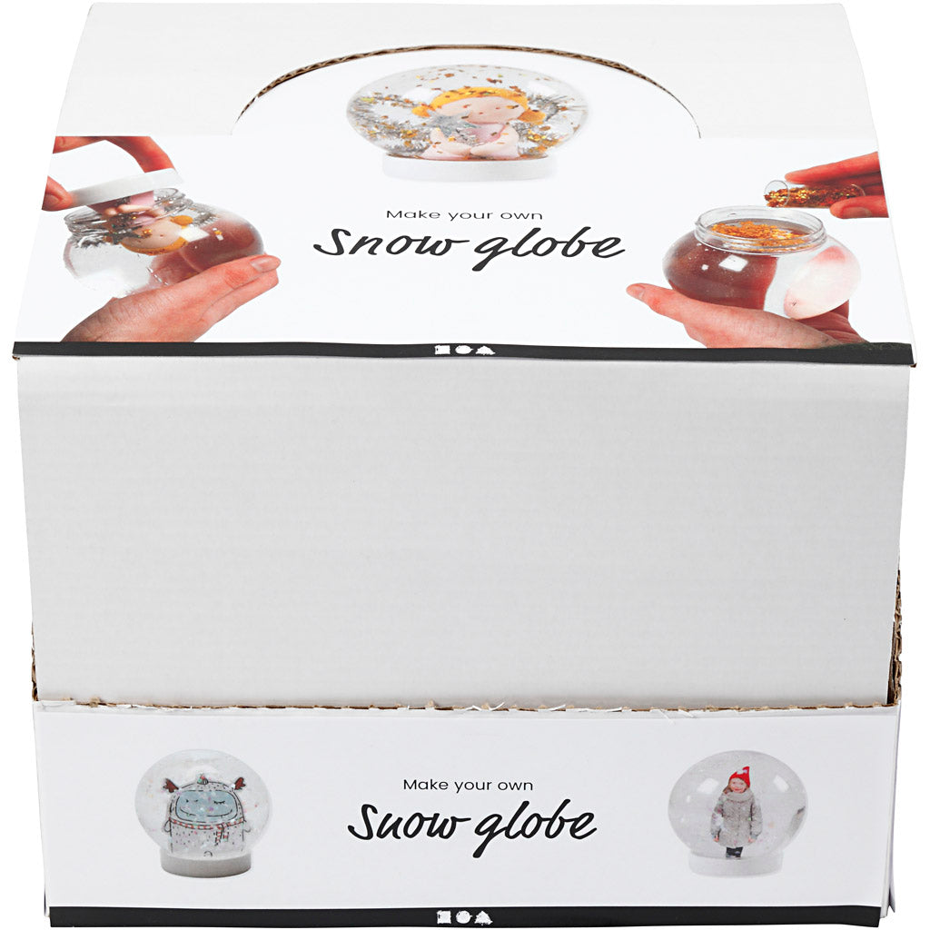 Creativ Company - Creativ Company Https://www.cchobby.nl/sneeuwbol-h-8-5-cm-d-8-cm-gatgrootte-4-7-cm-18-stuk-1-doos