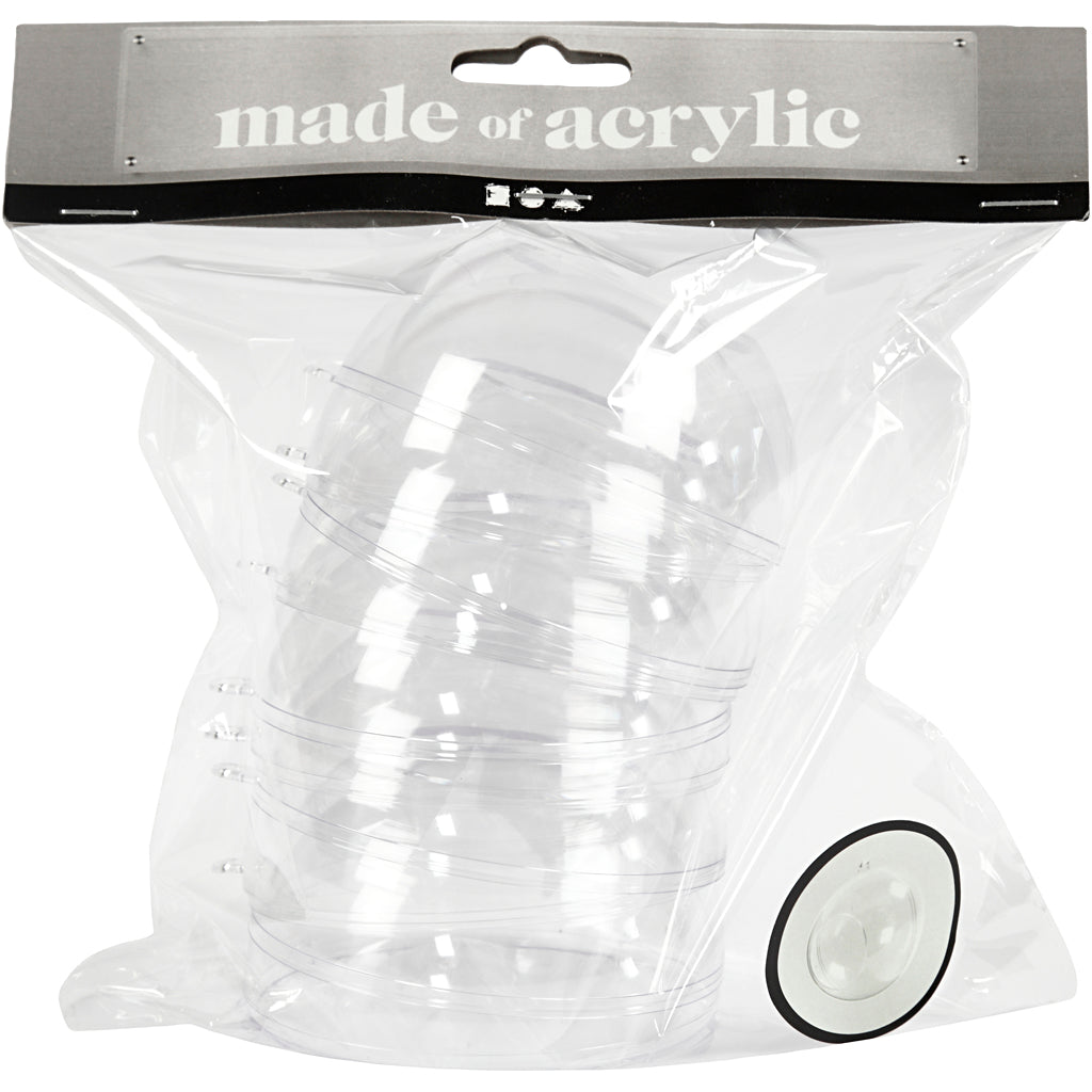 Creativ Company - Creativ Company Https://www.cchobby.nl/deco-ballen-met-opening-d-8-cm-gatgrootte-4-5-cm-5-stuk-1-doos