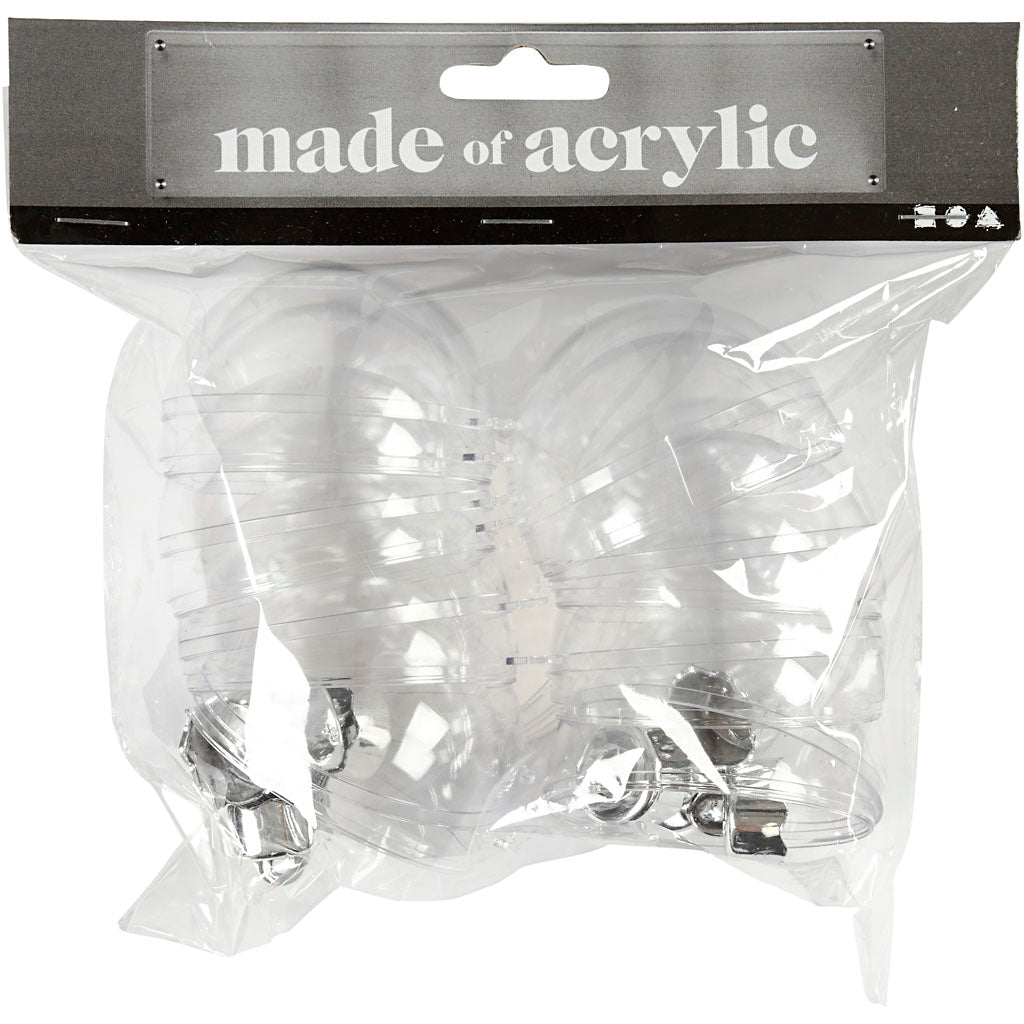 Creativ Company - Creativ Company Https://www.cchobby.nl/deco-ballen-d-6-cm-transparant-8-stuk-1-doos