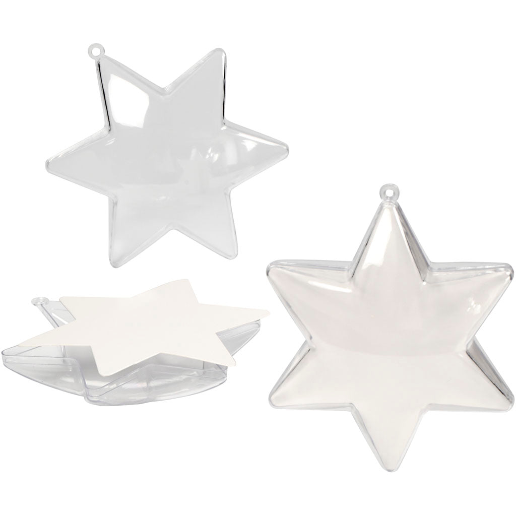 Creativ Company - Creativ Company Https://www.cchobby.nl/deco-ster-h-10-cm-transparant-5-stuk-1-doos