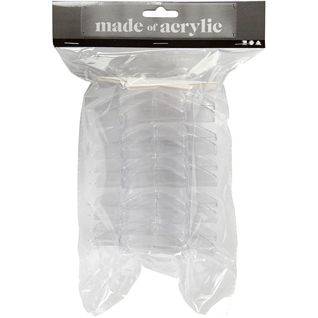 Creativ Company - Creativ Company Https://www.cchobby.nl/deco-ster-h-10-cm-transparant-5-stuk-1-doos