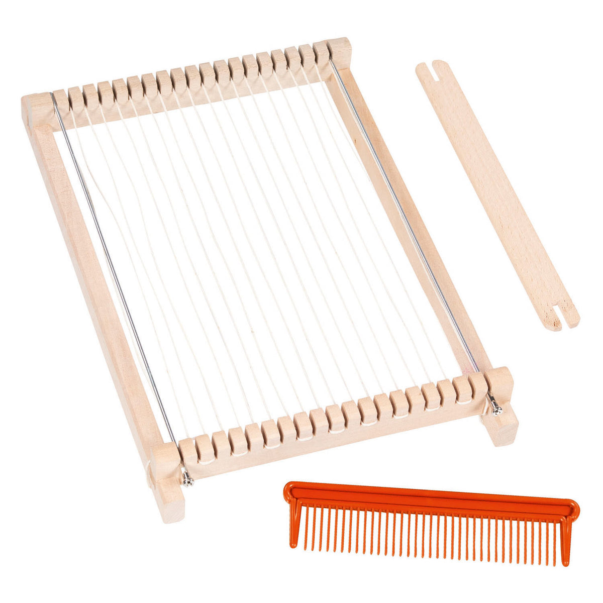 Goki - houten weefraam met kam - 17cm