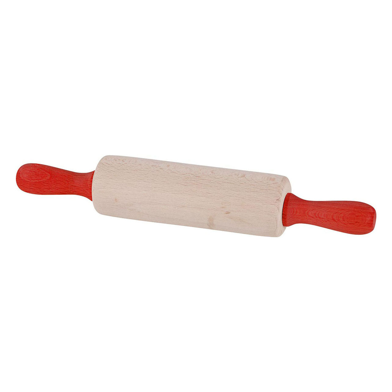 Goki houten deegroller, 21cm