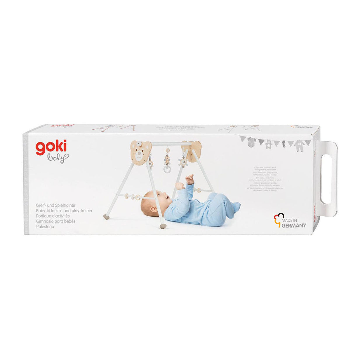 Goki houten babygym beer