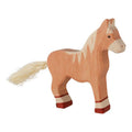 Goki holztiger houten paard lichtbruin