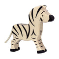Goki holztiger houten zebra klein