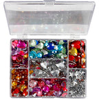 Creativ Company - Creativ Company Https://www.cchobby.nl/strasstenen-in-display-box-rond-sterren-harten-d-6-7-9-10-11-12-14-16-mm-blauw-roze-zilver-300-stuk-1-doos