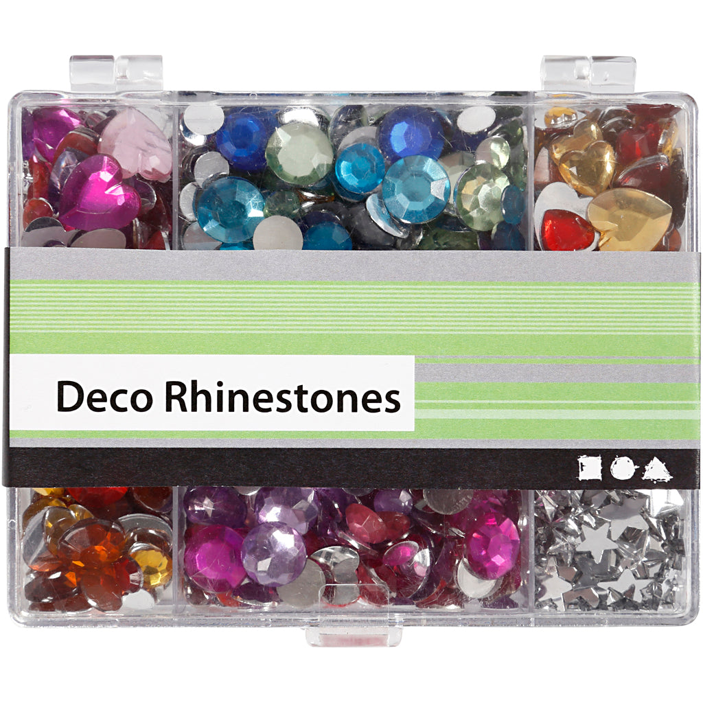 Creativ Company - Creativ Company Https://www.cchobby.nl/strasstenen-in-display-box-rond-sterren-harten-d-6-7-9-10-11-12-14-16-mm-blauw-roze-zilver-300-stuk-1-doos