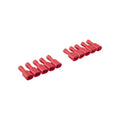 - Kabelschoen vrouw geisol. ROOD 10x