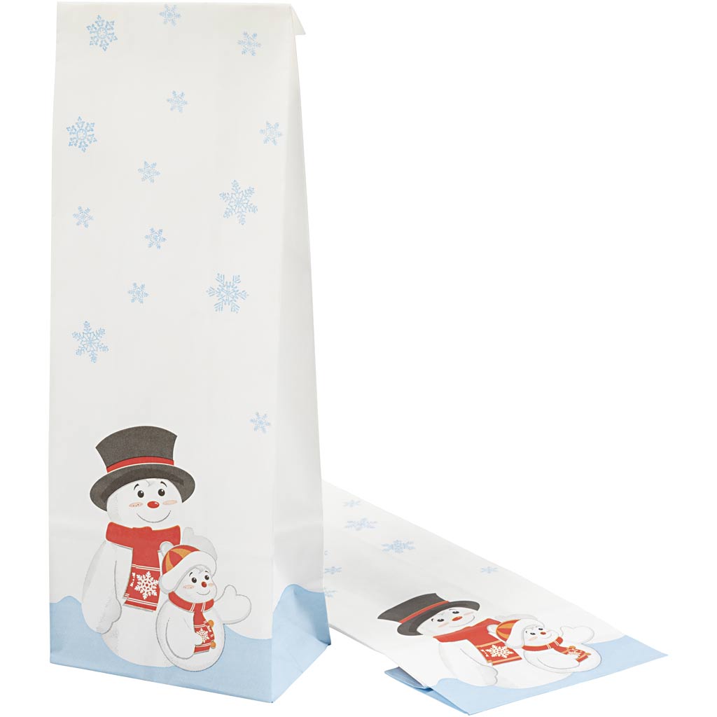 Creativ Company - Creativ Company Https://www.cchobby.nl/zak-met-motief-kerstmotieven-h-28-cm-afm-6x10-cm-60-gr-100-stuk-1-doos