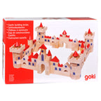 Goki - houten bouwblokken kasteel 145dlg.