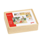 Goki houten blokpuzzel sprookjes