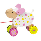 Goki - houten trekdier schaap