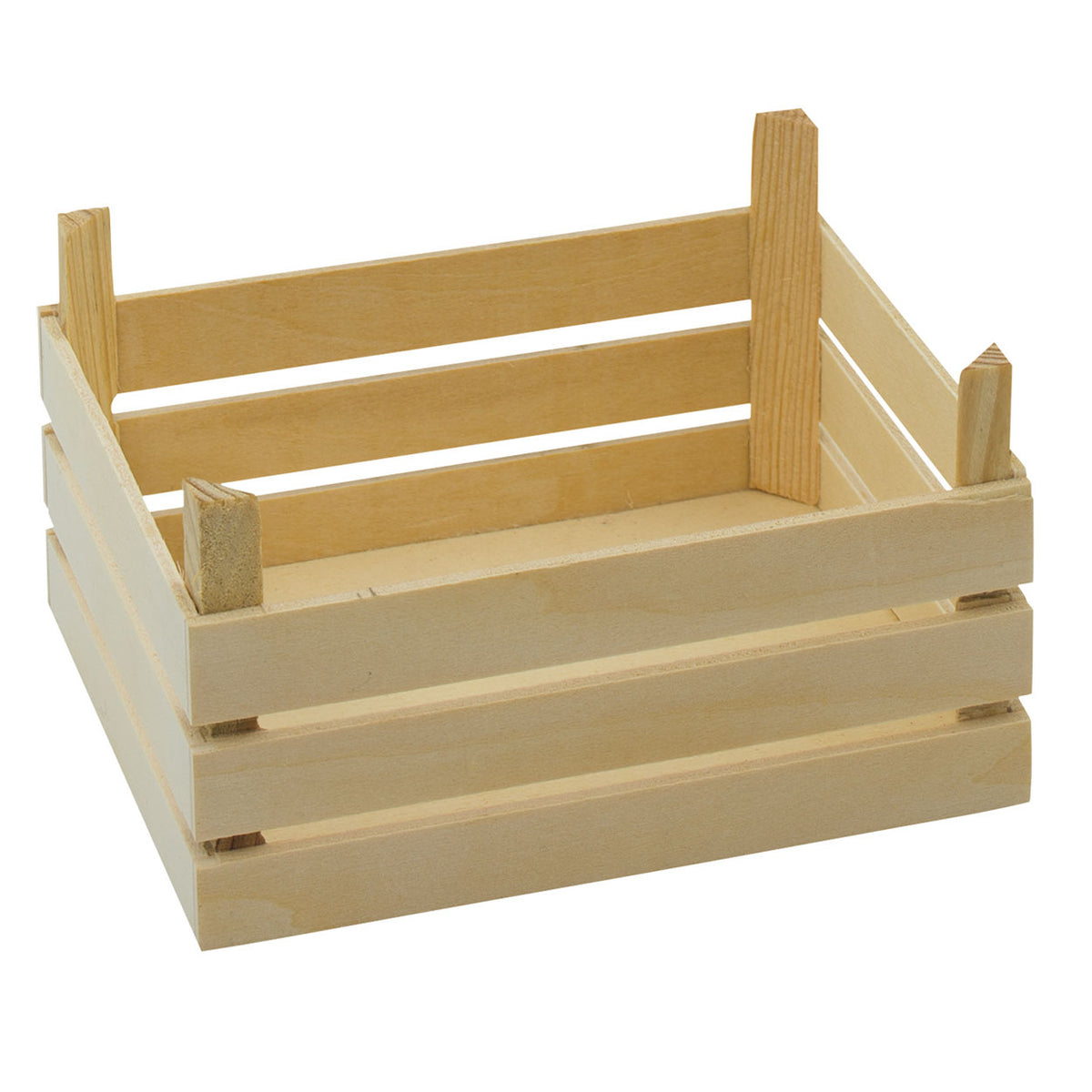 Goki - houten groente- en fruitkist set van 3