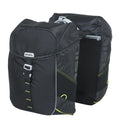 BASIL - BASIL Dubbele fietstas miles 34 liter 13 x 26 x 35 cm (2x) - zwart / lime