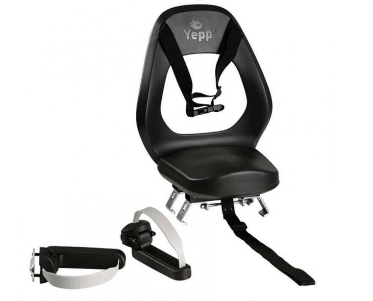 Yepp - thule achterzitje junior budget zwart + ie feet