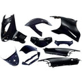 Edge - Plaatset 11-delig voor aprilia sr van bouwjaar 1997 tot 2004 - zwart metallic