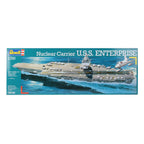 Revell modelbouwpakket militaire voertuigen - 05046 nuclear carrier - u.s.s. enterprise plastic - 1:720 - modelbouw
