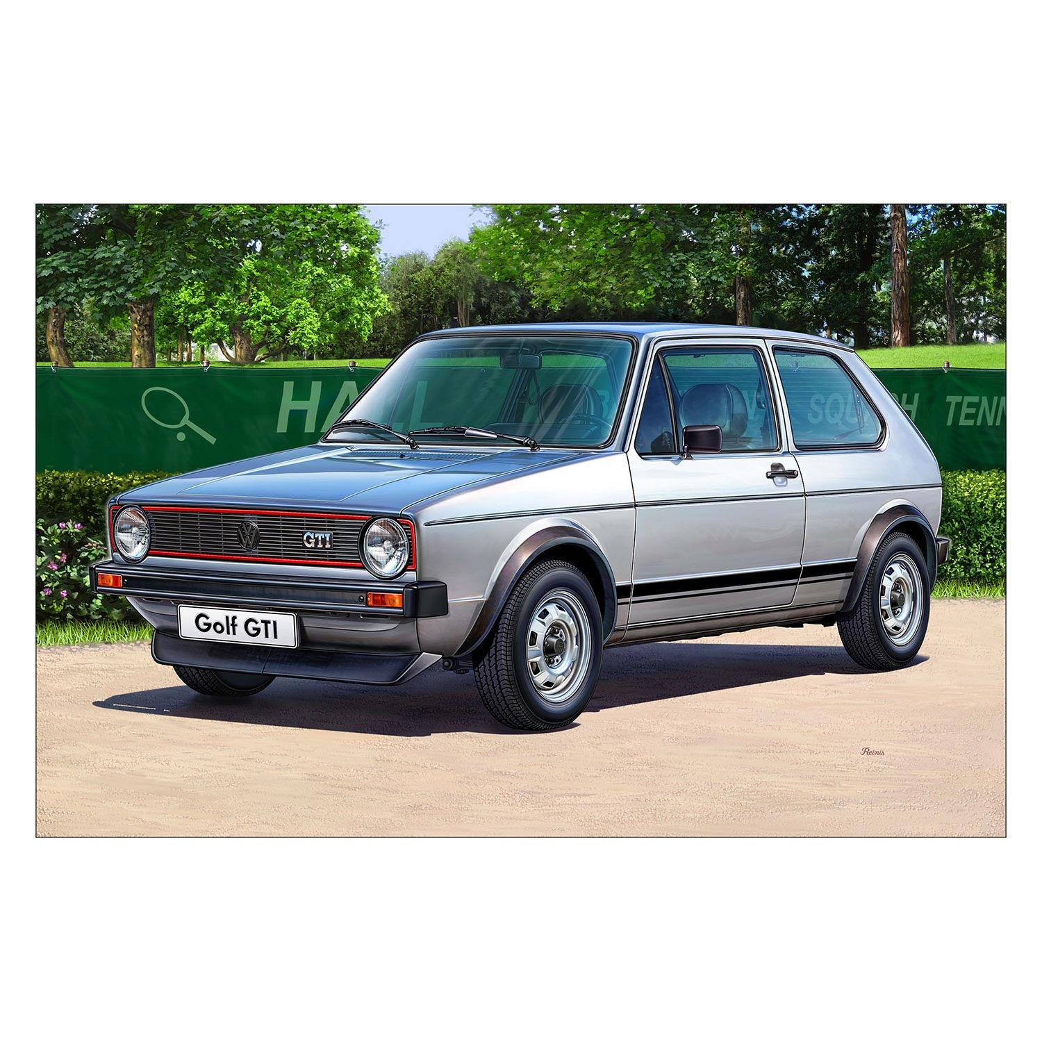 Revell volkswagen golf 1 gti
