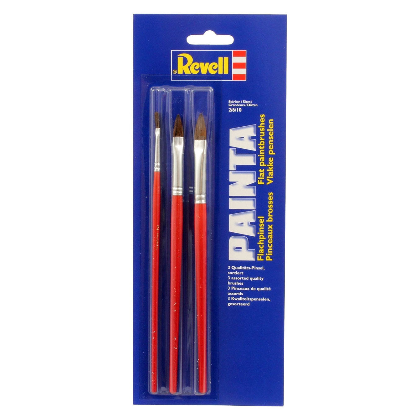 Revell hobbypenseel - 29610 painta flatbrush-set penseel