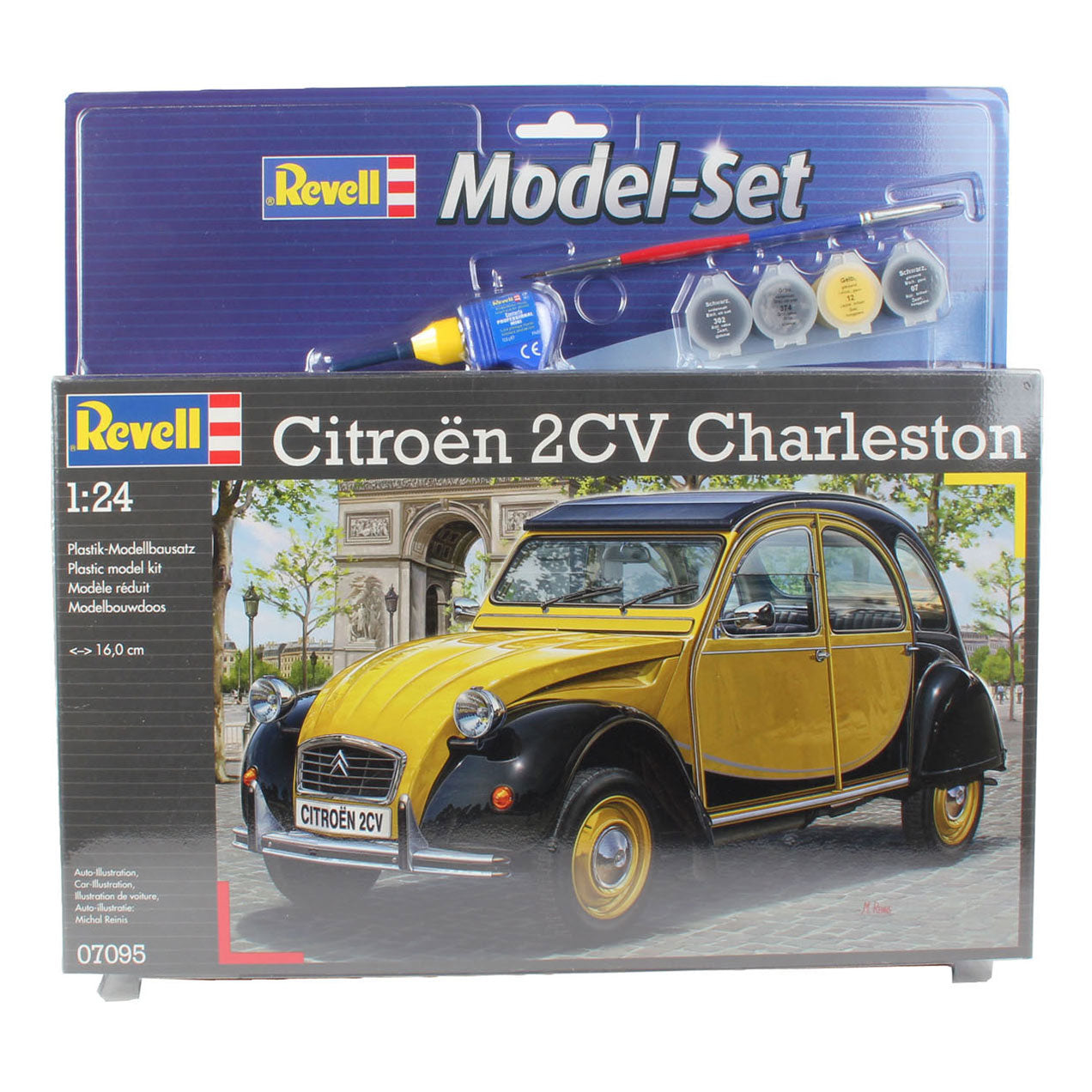 Revell - model set citroen 2cv