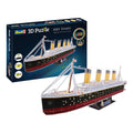 Revell - 3d puzzel bouwpakket - rms titanic led edition 266 stuks