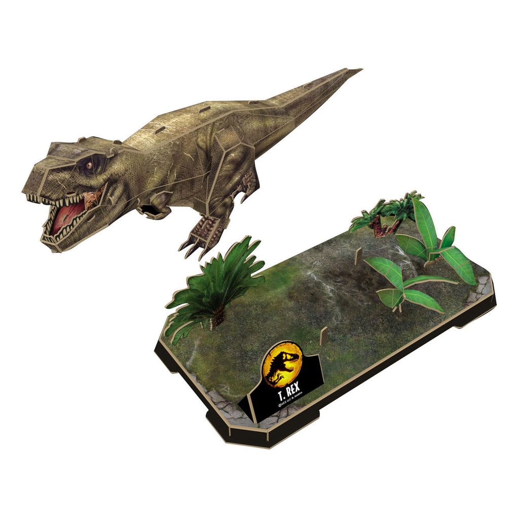 Revell 3d puzzel bouwpakket - jurassic world dominion t-rex