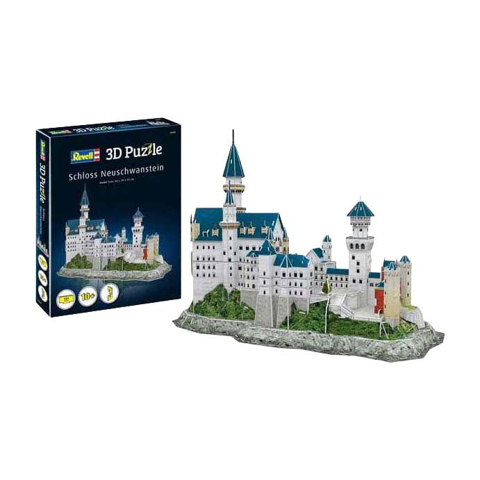 Revell - 3d puzzel bouwpakket neuschwanstein castle - 121dlg.