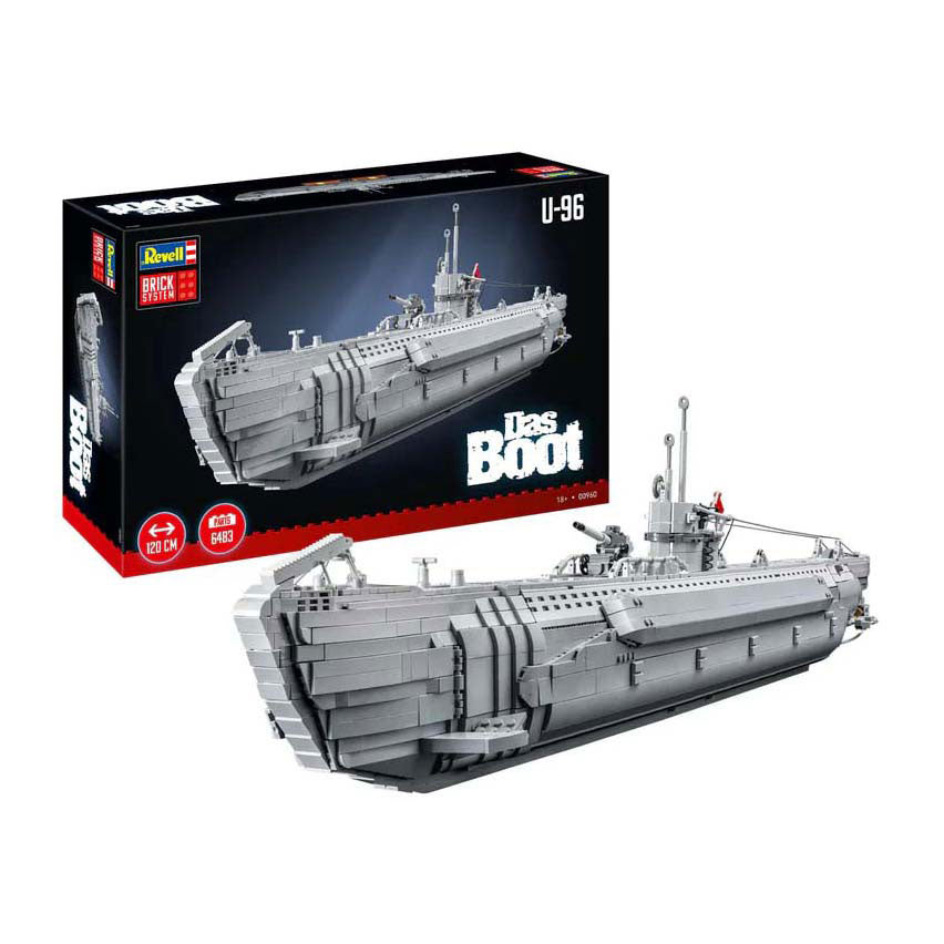 Revell - brick system bouwblokjes set das boot 1:56 - 6483dlg.