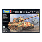 Revell - modelbouwpakket - tiger ii ausf. b 1:72 - 144dlg.