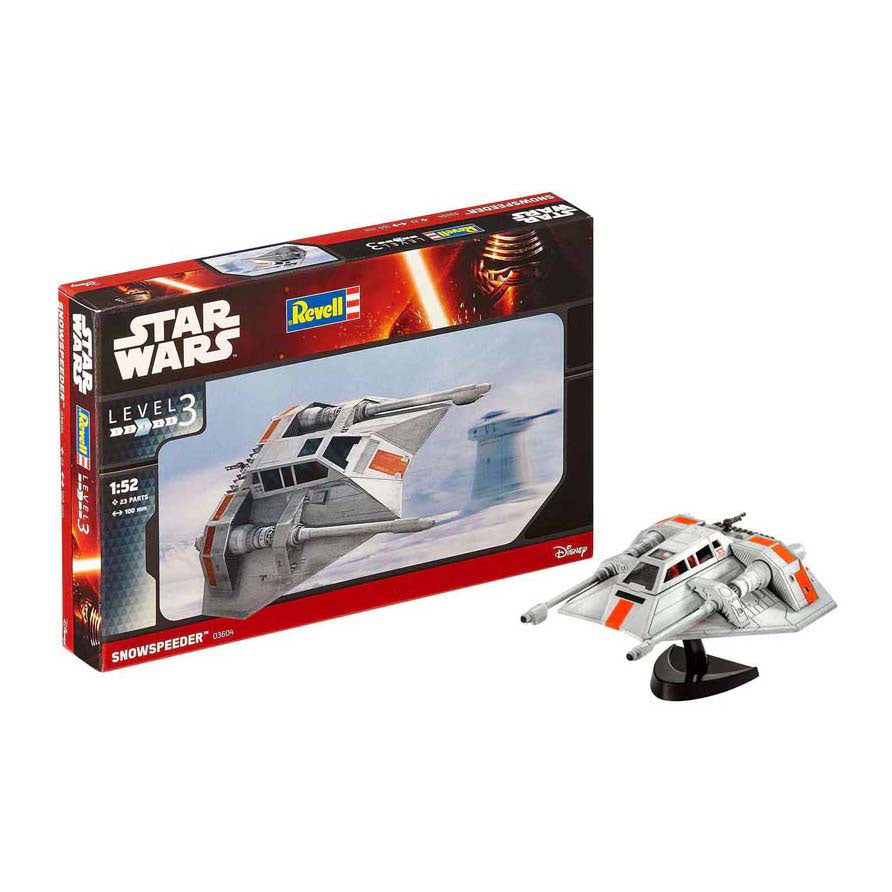 Revell modelbouwpakket - ruimtevaart - star wars snowspeeder 1:52 - 23dlg.