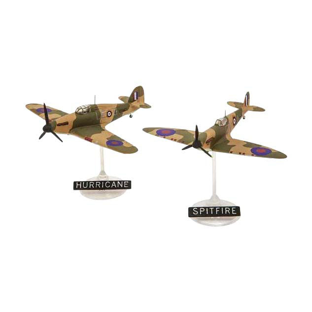 Revell - modelbouwpakket - spitfire mk.1a & hurricane mk.1 1:144 - 31dlg.