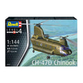Revell modelbouwpakket - ch-47d chinook 1:144 - 104dlg.