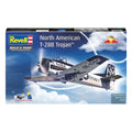 Revell - modelbouwpakket - gift set t-28b trojan: flying bulls 25th anniv. 1:48
