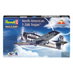 Revell - modelbouwpakket - gift set t-28b trojan: flying bulls 25th anniv. 1:48